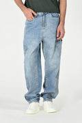 BAGGY FIT CARGO DENIM