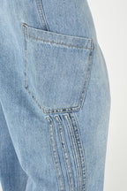 BAGGY FIT CARGO DENIM