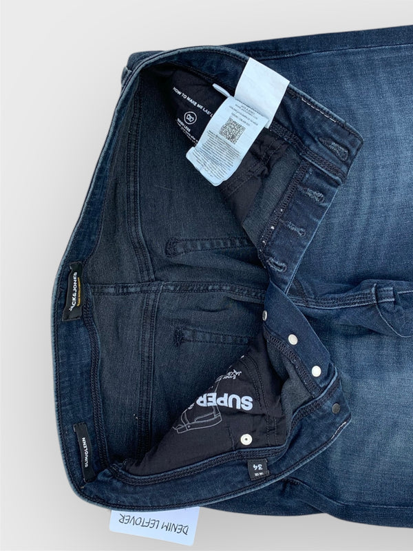 Men's Skinny Fit Blue Black Jean